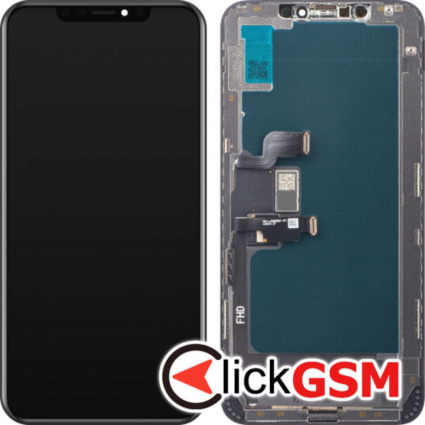 Piesa Display Cu Touchscreen Negru Apple Iphone Xs Max 4i13