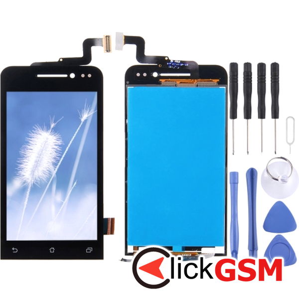 Piesa Piesa Display Cu Touchscreen Negru Asus Zenfone 4 2014 25dh