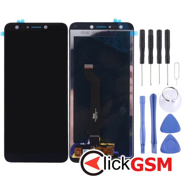 Piesa Display Cu Touchscreen Negru Asus Zenfone 5 Lite 25bp