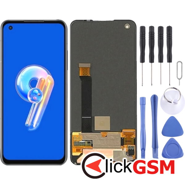 Piesa Piesa Display Cu Touchscreen Negru Asus Zenfone 9 2trd