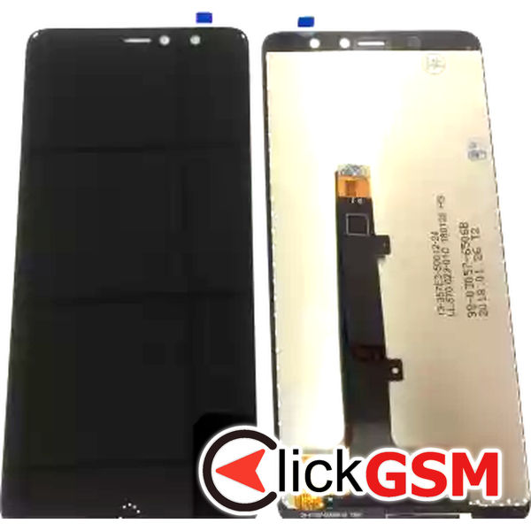 Piesa Piesa Display Cu Touchscreen Negru Bq Aquaris X2 Pro J8x