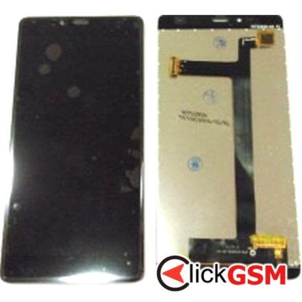 Piesa Display Cu Touchscreen Negru Elephone S3 2iot