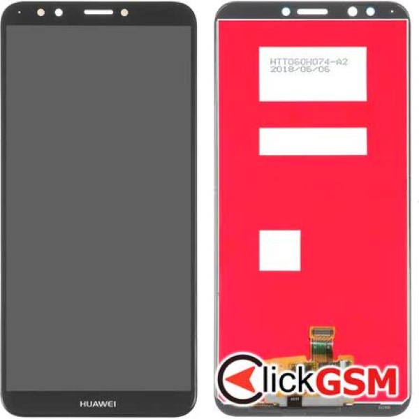 Piesa Display Cu Touchscreen Negru Honor 7c 3yi