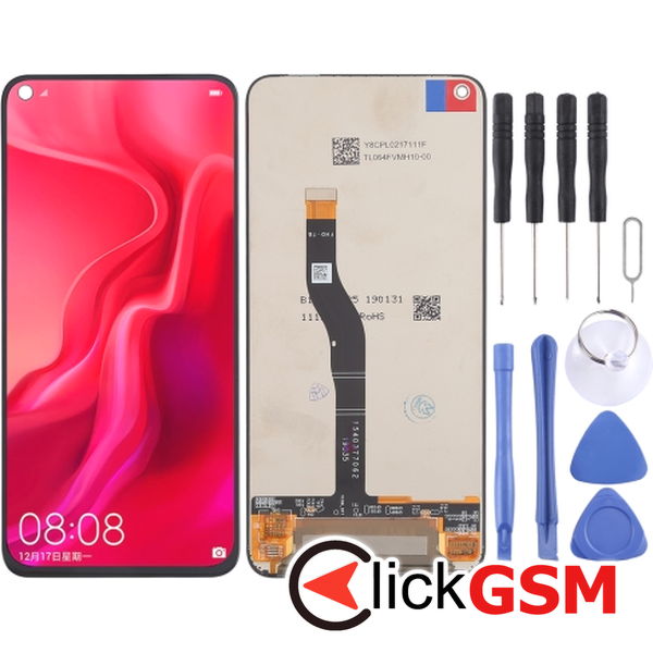 Piesa Display Cu Touchscreen Negru Huawei Nova 4 2bzi