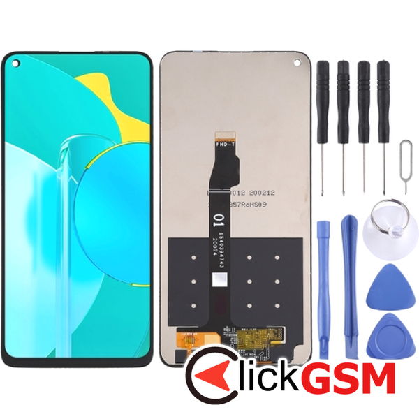 Piesa Display Cu Touchscreen Negru Huawei Nova 7 Se 5g 2f4m