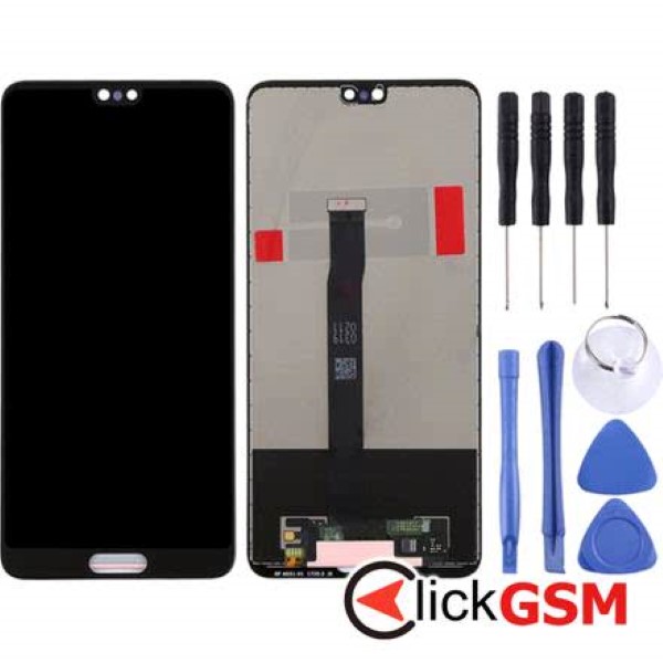 Piesa Display Cu Touchscreen Negru Huawei P20 2f6n