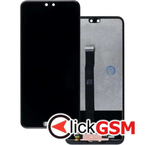 Piesa Display Cu Touchscreen Negru Huawei P20 Zvp