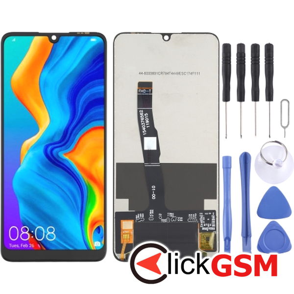 Piesa Display Cu Touchscreen Negru Huawei P30 Lite 23ph