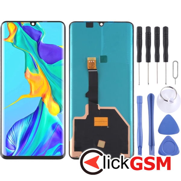 Piesa Display Cu Touchscreen Negru Huawei P30 Pro 2f85