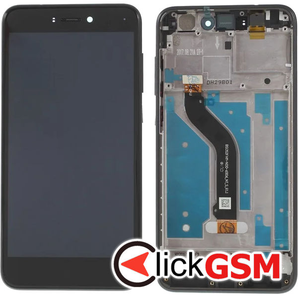 Piesa Piesa Display Cu Touchscreen Negru Huawei P8 Lite 2017 4qmk