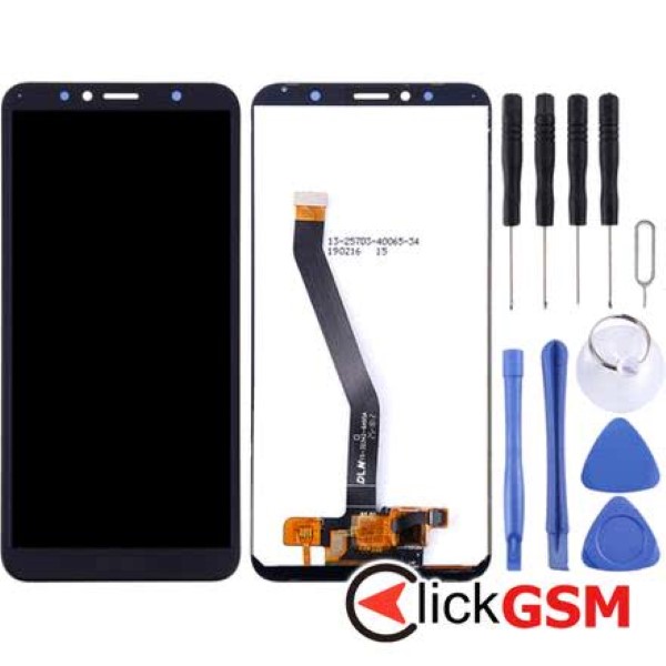 Piesa Display Cu Touchscreen Negru Huawei Y6 Prime 2018 2bac