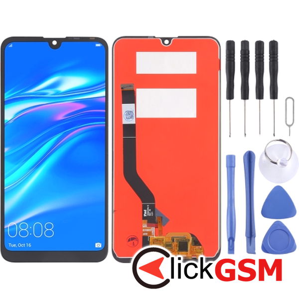 Piesa Display Cu Touchscreen Negru Huawei Y7 Prime 2019 2f1s