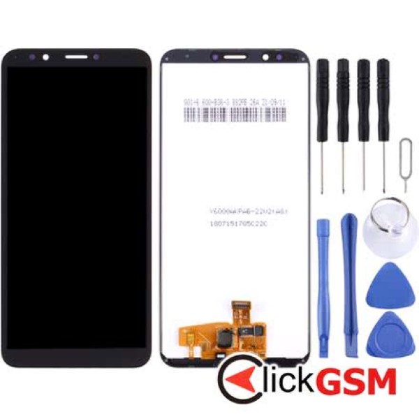 Piesa Display Cu Touchscreen Negru Huawei Y7 Pro 2018 257w