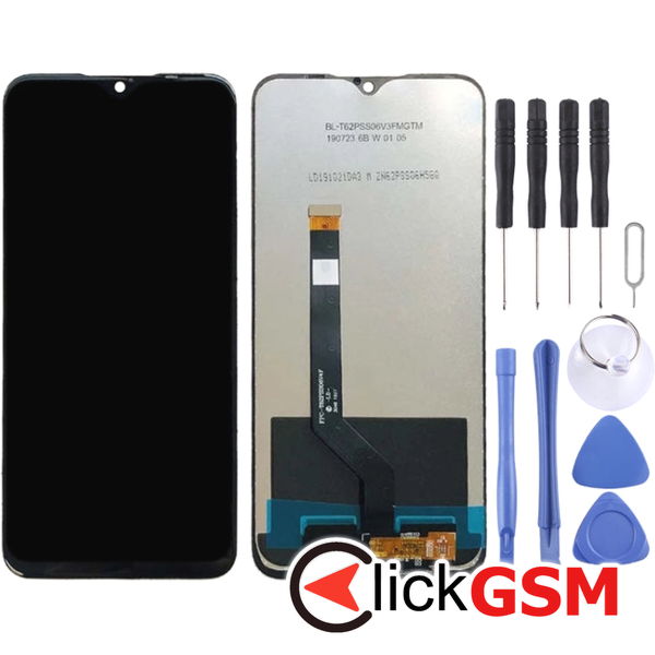 Piesa Display Cu Touchscreen Negru Lenovo K10 Plus 3dnc