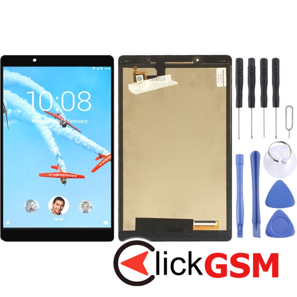 Piesa Display Cu Touchscreen Negru Lenovo Tab E8 2444