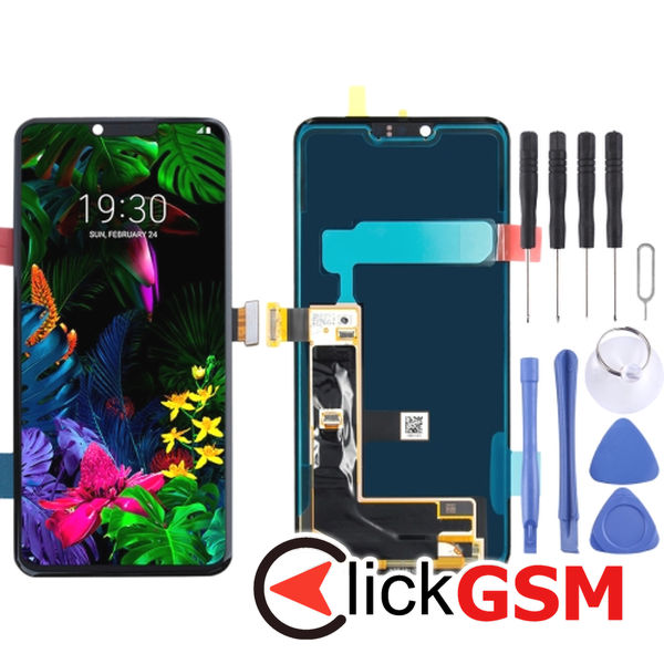 Piesa Display Cu Touchscreen Negru Lg G8 Thinq 4pnz