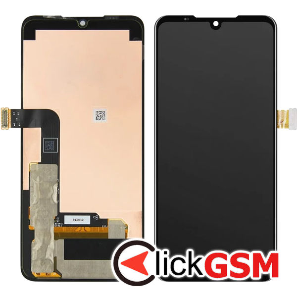 Piesa Display Cu Touchscreen Negru Lg G8x Thinq 4su1