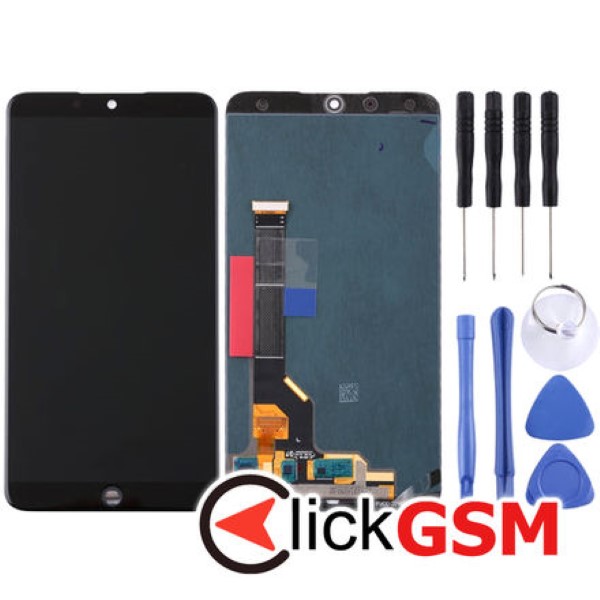 Piesa Piesa Display Cu Touchscreen Negru Meizu 15 Plus 24rw