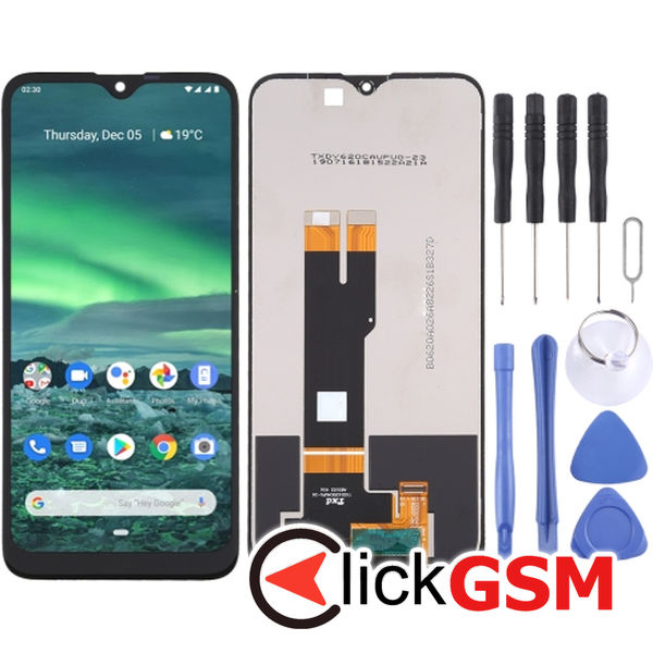 Piesa Piesa Display Cu Touchscreen Negru Nokia 2.3 49on