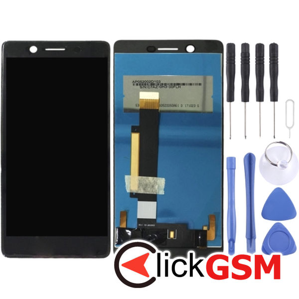 Piesa Display Cu Touchscreen Negru Nokia 7 49w9