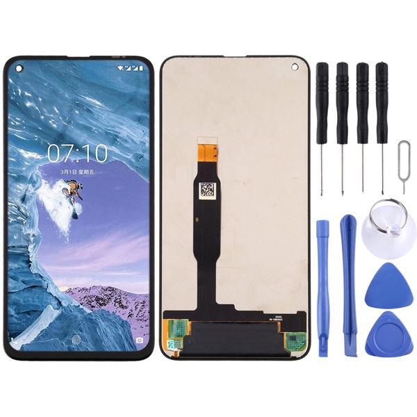 Nokia 8.1 Plus · TFT LCD Screen for Nokia X71/8.1 Plus with Digitizer Full Assembly (Black)