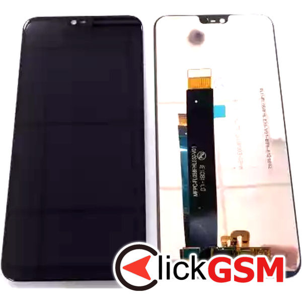 Piesa Display Cu Touchscreen Negru Nokia X6 24ha