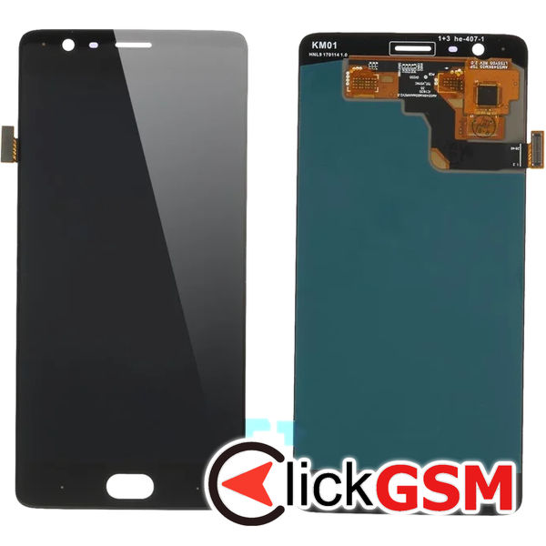 Piesa Display Cu Touchscreen Negru Oneplus 3t 4tgz