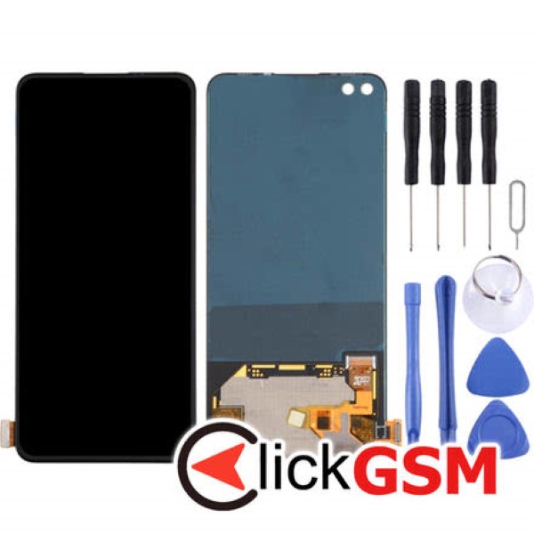 Piesa Piesa Display Cu Touchscreen Negru Oneplus 8 21xk