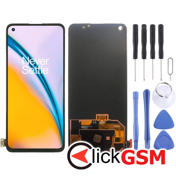 Piesa Display Cu Touchscreen Negru Oneplus Nord 2 5g 21xu