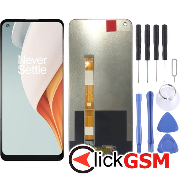 Piesa Piesa Display Cu Touchscreen Negru Oneplus Nord N100 21wu