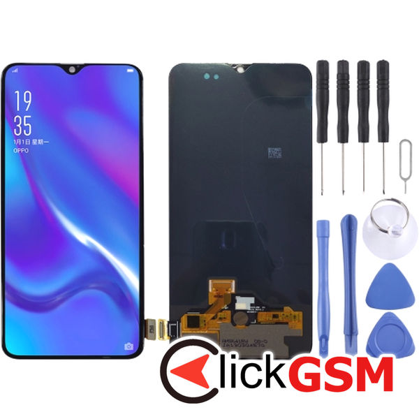 Piesa Display Cu Touchscreen Negru Oppo K1 1xul