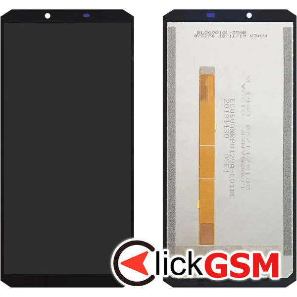 Piesa Display Cu Touchscreen Negru Oukitel Wp2 4un2