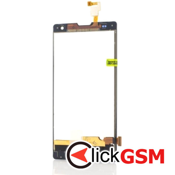 Piesa Display Cu Touchscreen Negru Portocaliu Huawei Ascend G740 I11