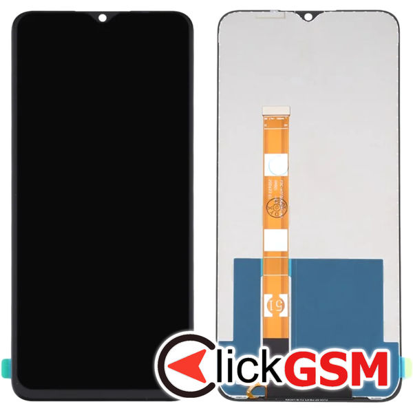 Piesa Display Cu Touchscreen Negru Realme C11 4us1