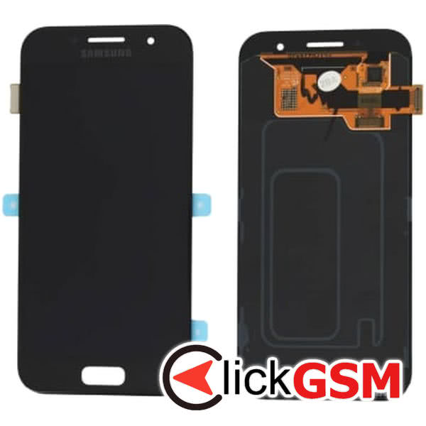 Piesa Display Cu Touchscreen Negru Samsung Galaxy A3 2016 33q6