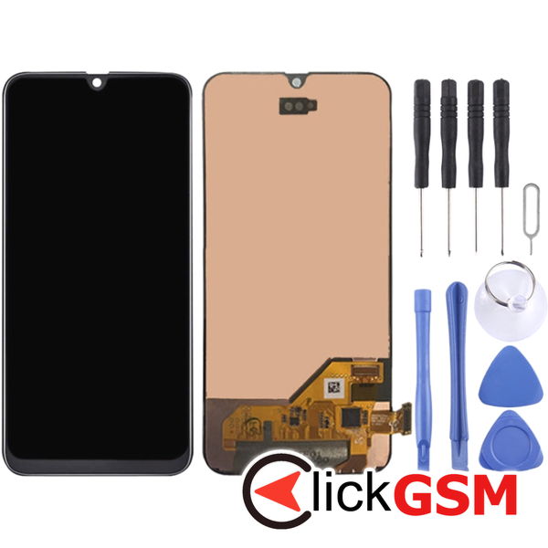 Piesa Display Cu Touchscreen Negru Samsung Galaxy A40 4elu