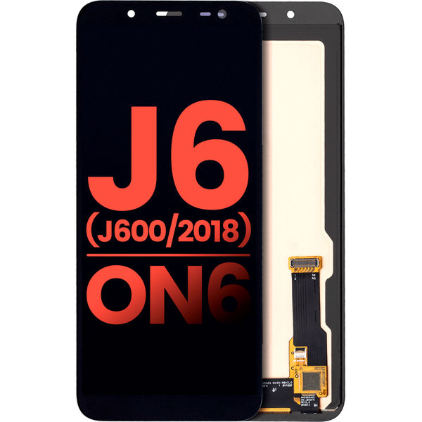 Samsung Galaxy J6 2018 · OLED Assembly Without Frame For Samsung Galaxy J6 / On6 (J600 / 2018) (Aftermarket Plus) (Black)