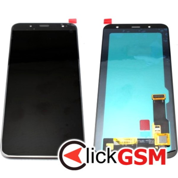 Piesa Display Cu Touchscreen Negru Samsung Galaxy J6 2018 P8a