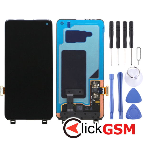 Piesa Piesa Display Cu Touchscreen Negru Samsung Galaxy S10 4enc