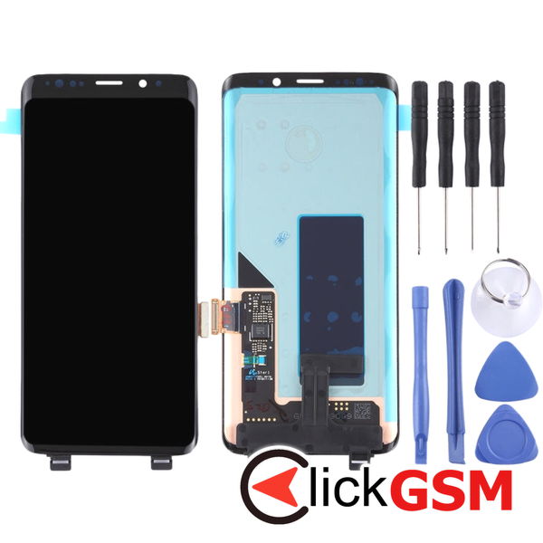 Piesa Display Cu Touchscreen Negru Samsung Galaxy S9 4en3