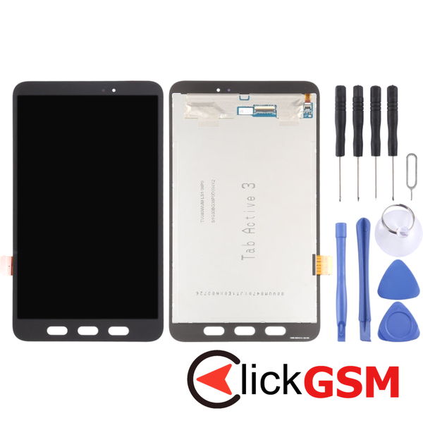 Piesa Piesa Display Cu Touchscreen Negru Samsung Galaxy Tab Active3 4eko