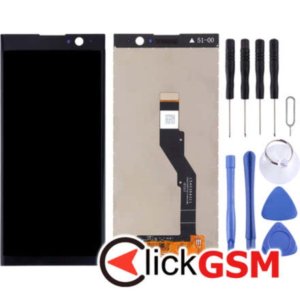 Piesa Display Cu Touchscreen Negru Sony Xperia Xa2 Plus 213j