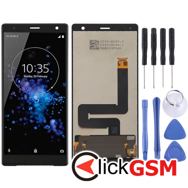 Piesa Display Cu Touchscreen Negru Sony Xperia Xz2 215c