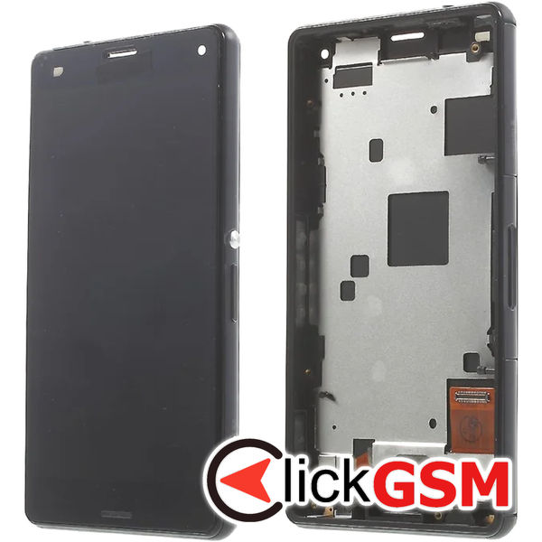 Piesa Display Cu Touchscreen Negru Sony Xperia Z3 Compact 4v82