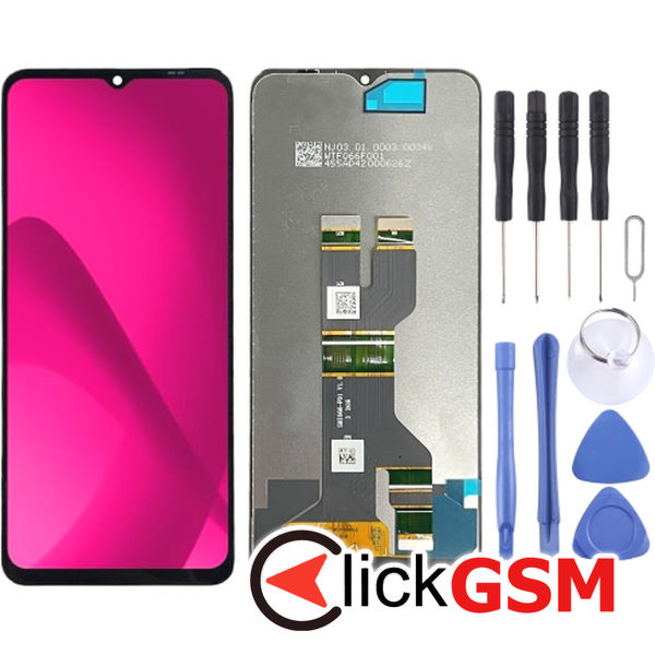 Piesa Display Cu Touchscreen Negru T Mobile Revvl 7 5g 484c