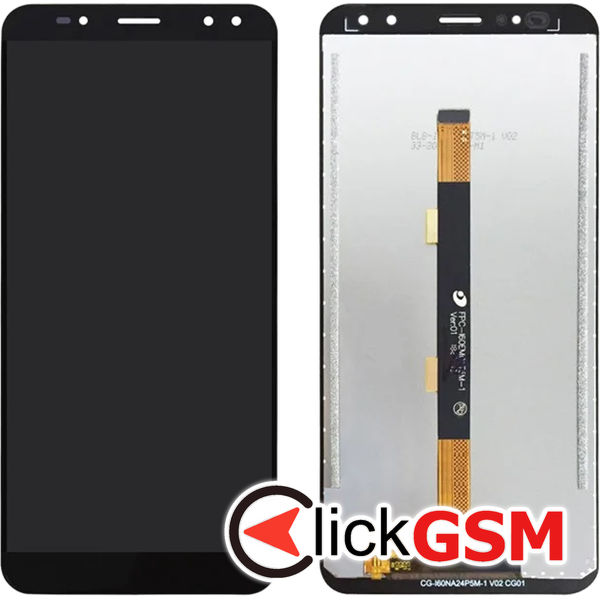 Piesa Display Cu Touchscreen Negru Ulefone Power 3s 4vky