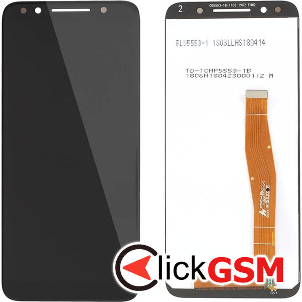 Piesa Display Cu Touchscreen Negru Vodafone Smart N9 4vlp