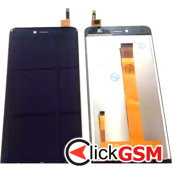 Piesa Display Cu Touchscreen Negru Wiko Lenny 3 Max 376f