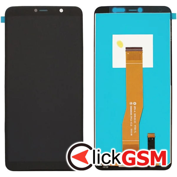 Piesa Display Cu Touchscreen Negru Wiko Y80 4vnf