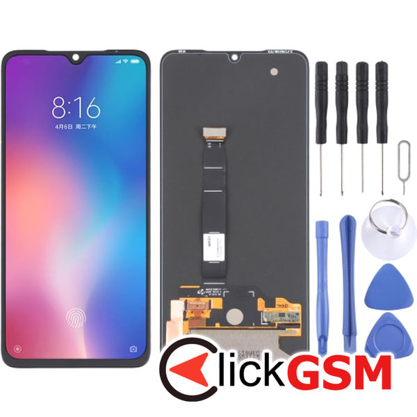 Piesa Display Cu Touchscreen Negru Xiaomi Mi 9 260p